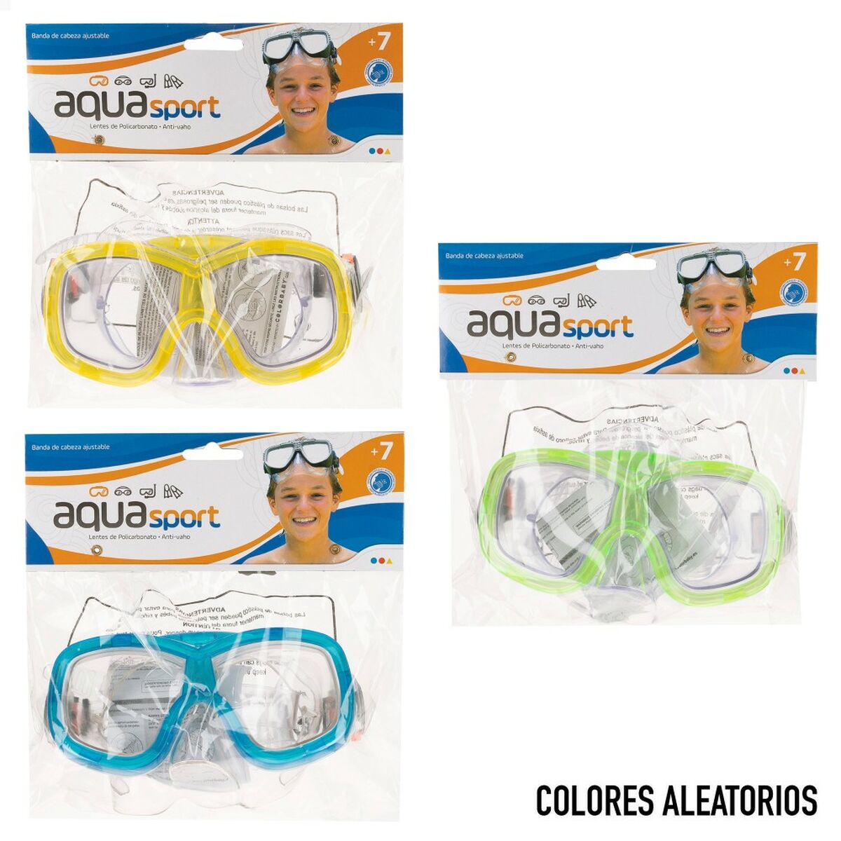 Dykmask AquaSport (12 antal) - 2