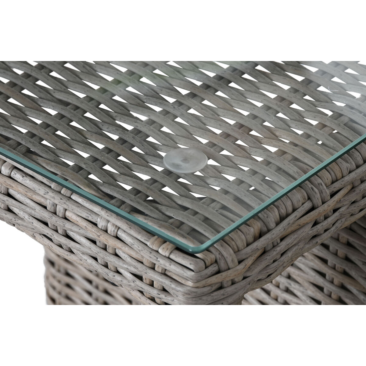 Bordsgrupp med 4 stolar Home ESPRIT 90 x 90 x 72 cm - 4