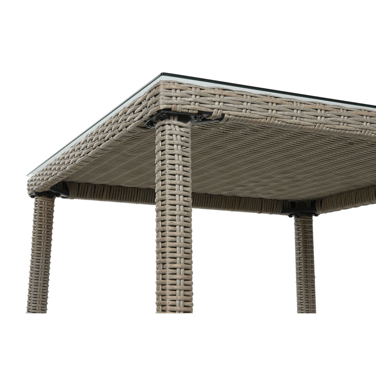 Bordsgrupp med 4 stolar Home ESPRIT 90 x 90 x 72 cm - 6