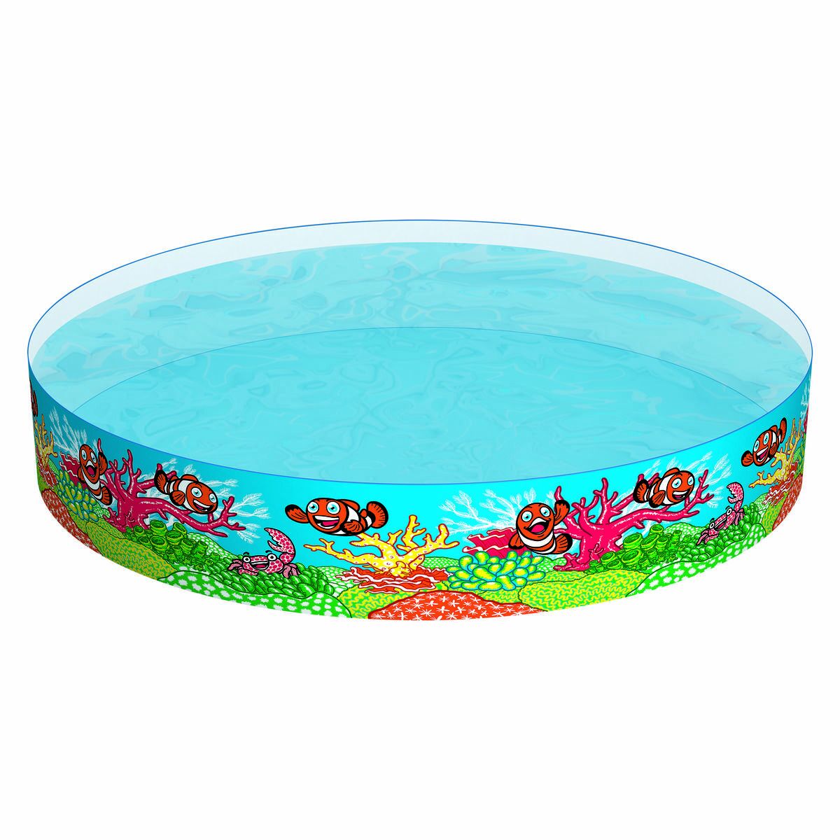 Bestway Barn Hård PVC Pool Marina 244x46 cm +3 År Trädgård 55031 - 4