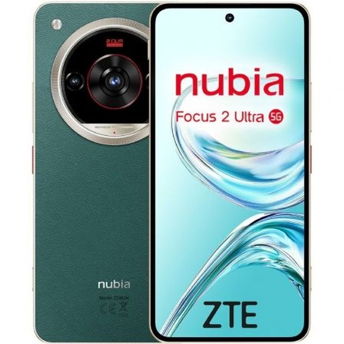 Smartphone ZTE Nubia Focus 2 Ultra Octa Core 8 GB RAM 512 GB Grön 6,8"