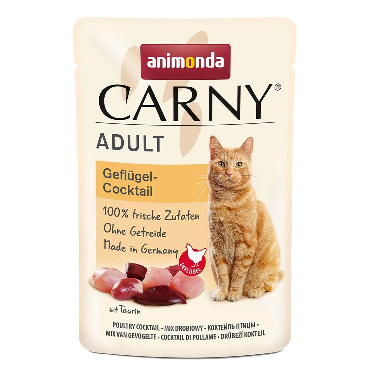 Kattmat Animonda Poultry cocktail Kyckling 85 g