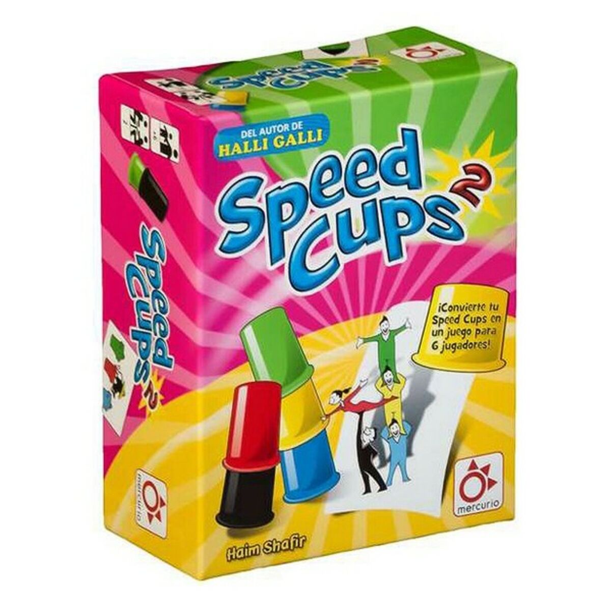 Sällskapsspel Speed Cups 2 Mercurio A0032 (ES) - 6