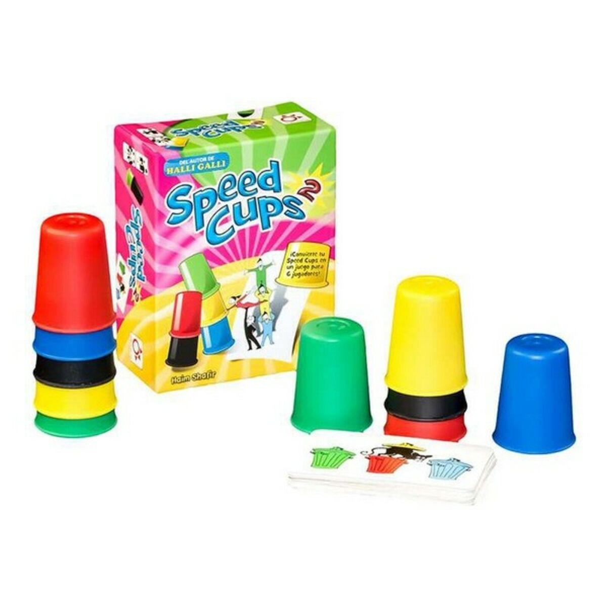 Sällskapsspel Speed Cups 2 Mercurio A0032 (ES) - 10