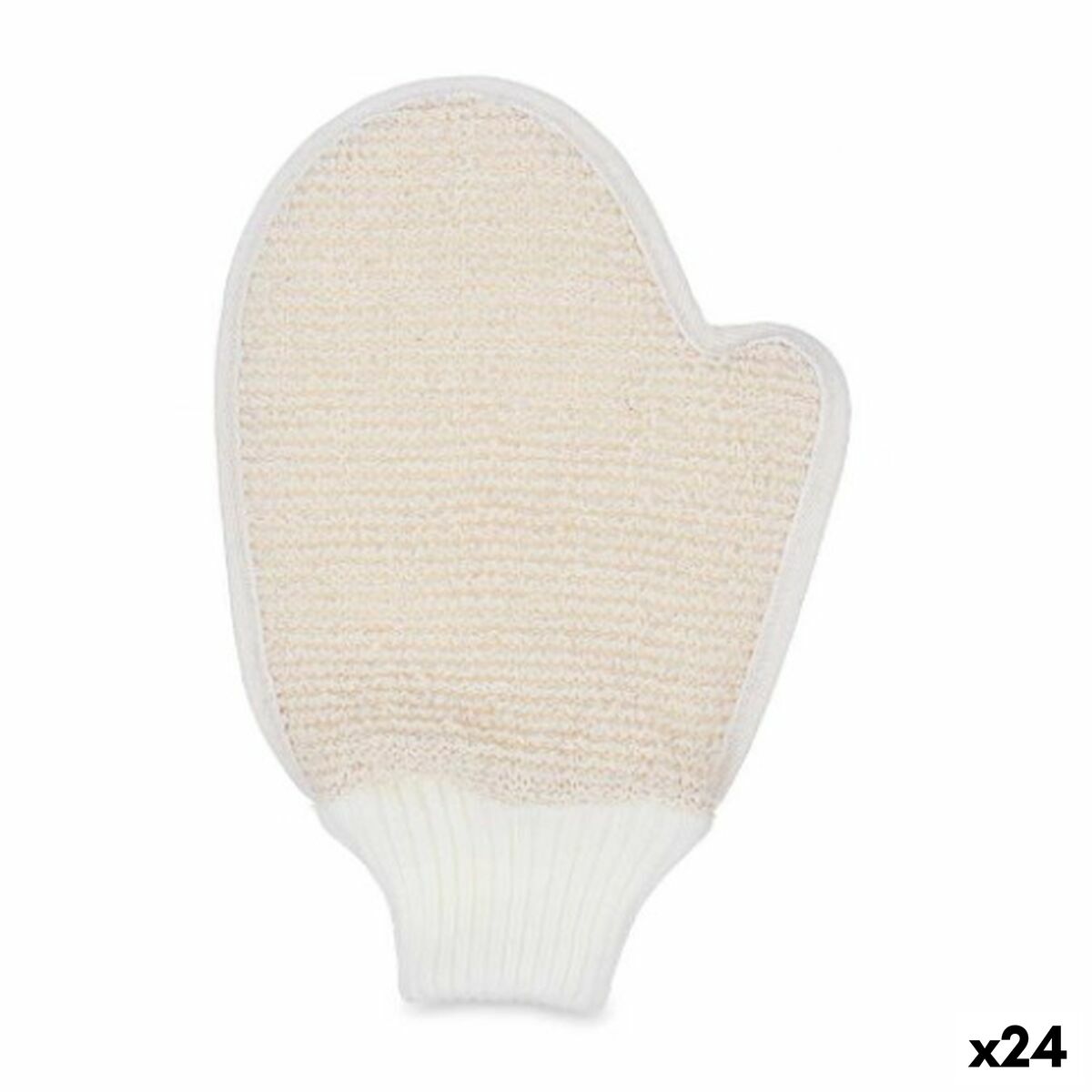 Badhandske Berilo B7081-12 Vit Beige Justerbar (24 antal)