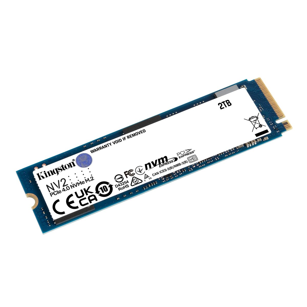 Hårddisk Kingston SNV2S/2000G SSD 2 TB 2 TB SSD - 3