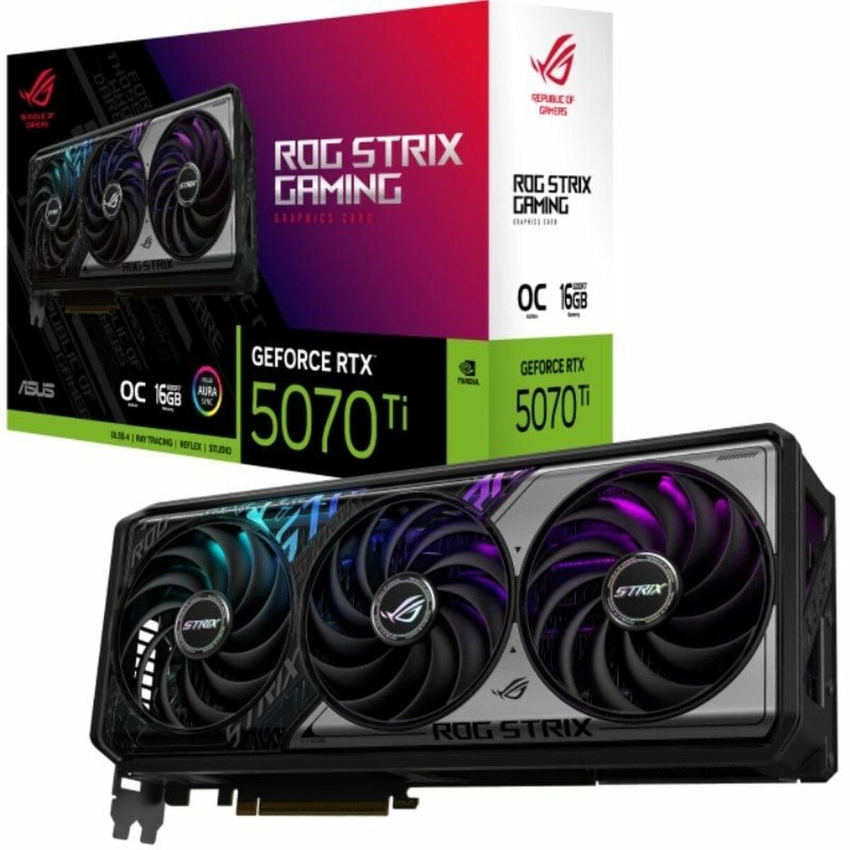 Grafikkort Asus 90YV0M90-M0NA00 nvidia geforce rtx 5070 ti 16 GB GDDR6 GDDR6X