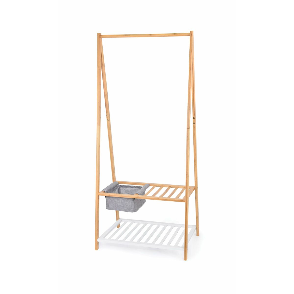 Hattställ Domopak Living Skoställ Bambu 70 x 45 x 160 cm - 4