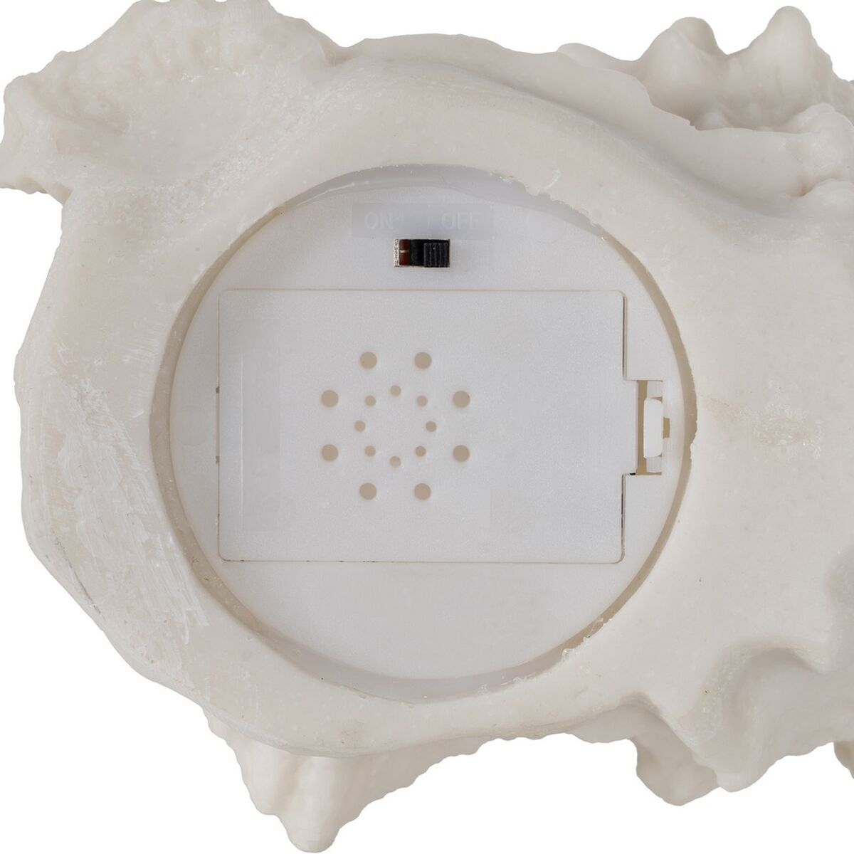 Bordslampa Vit Harts Sten Sand 18 x 11,8 x 11 cm - 5