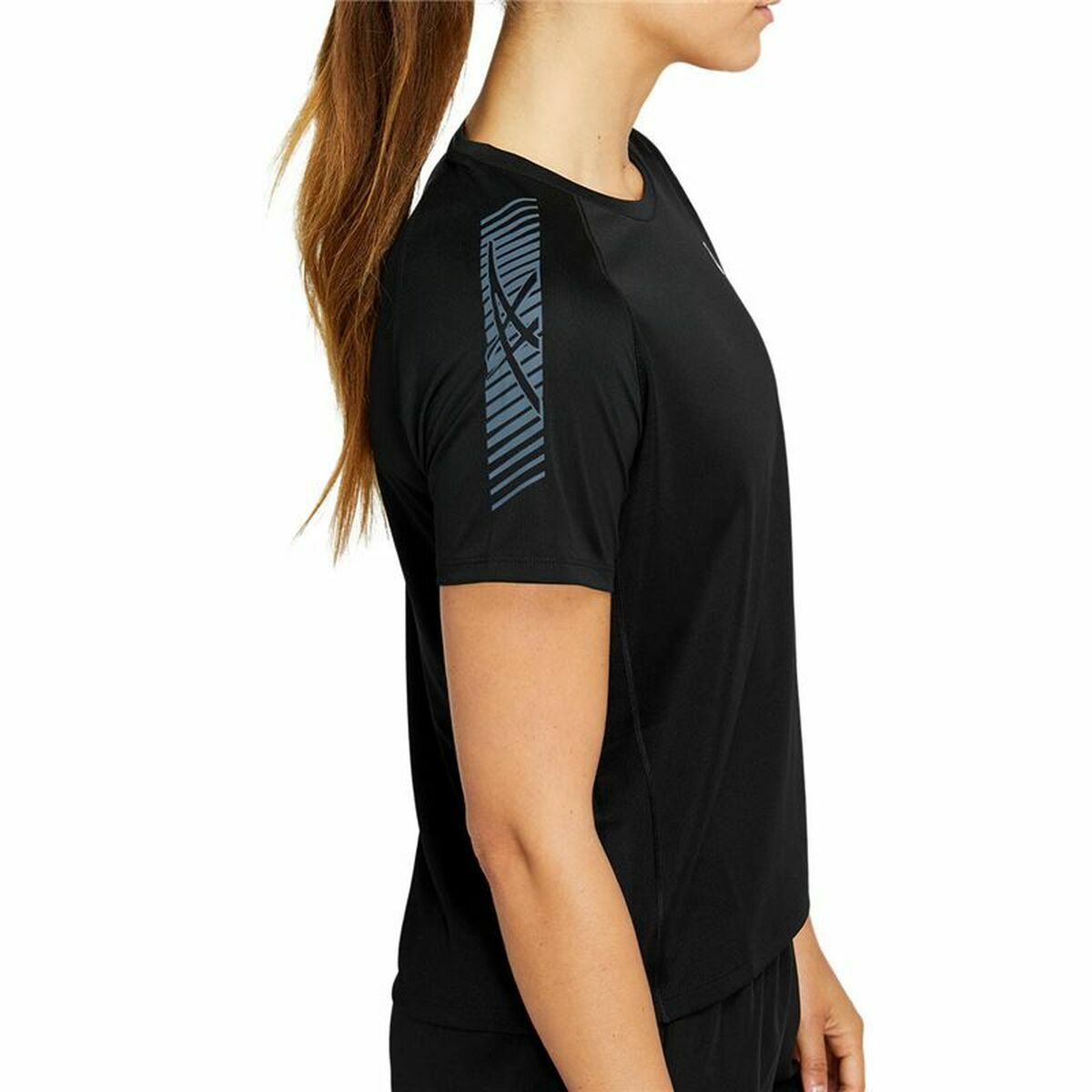 T-shirt med kortärm Dam Asics  Icon SS Svart - 7