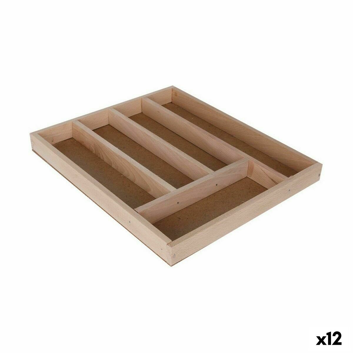 Besticks-sortering Quttin Quttin Trä 33 x 28 x 3,5 cm (12 antal) - 2