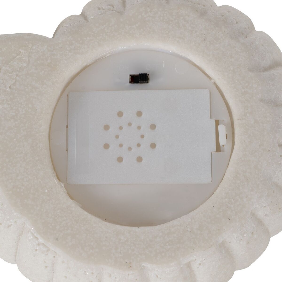 Bordslampa Vit Harts Sten Sand 13,8 x 12 x 6 cm - 5