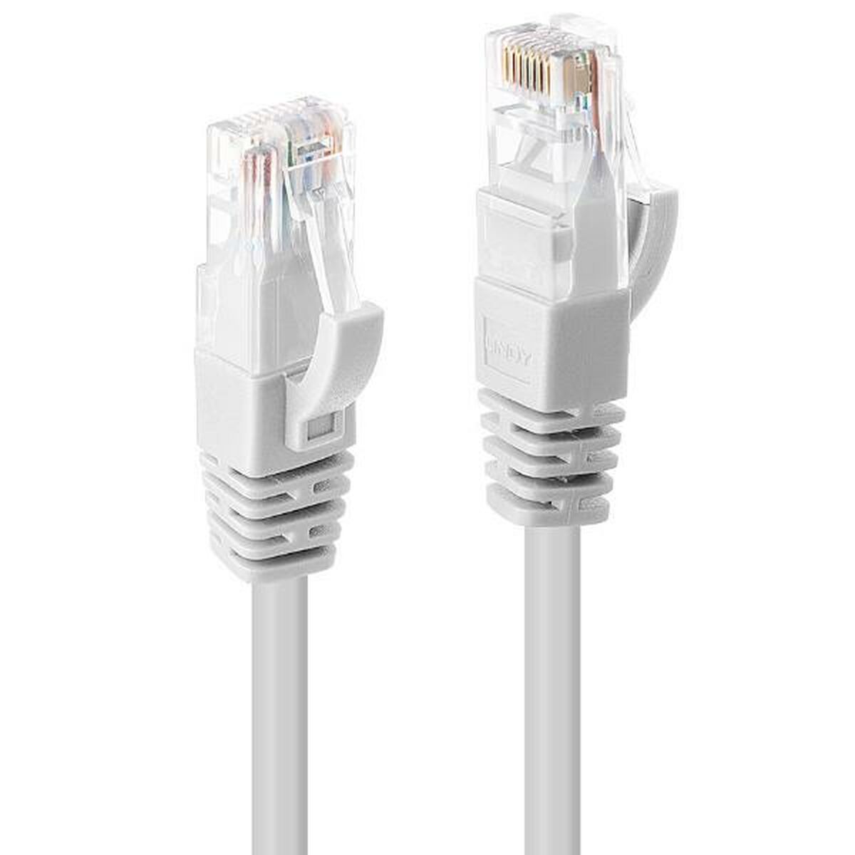 Kabel Ethernet LAN LINDY Grå 2 m (1 antal)