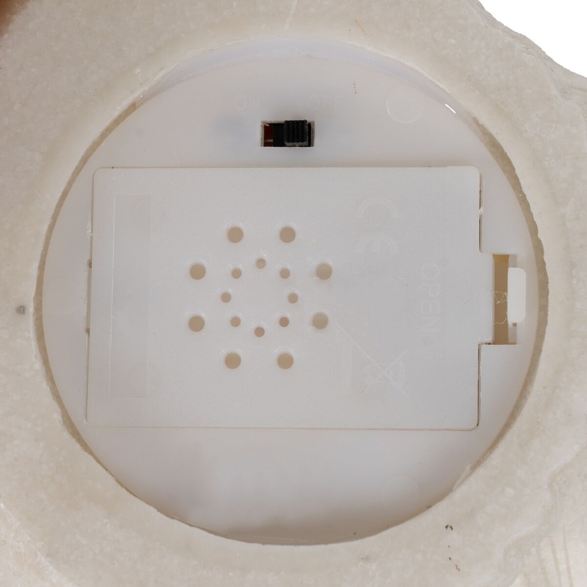 Bordslampa Vit Harts Sten Sand 14,8 x 10,2 x 10,3 cm - 5