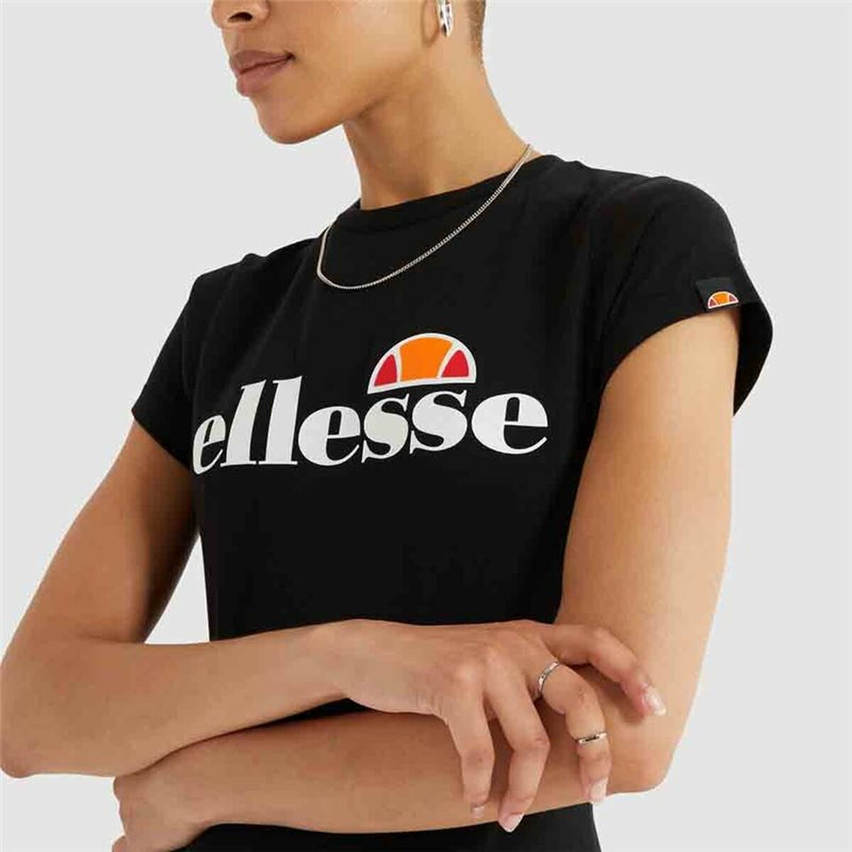 T-shirt med kortärm Dam Ellesse Hayes Svart - 3