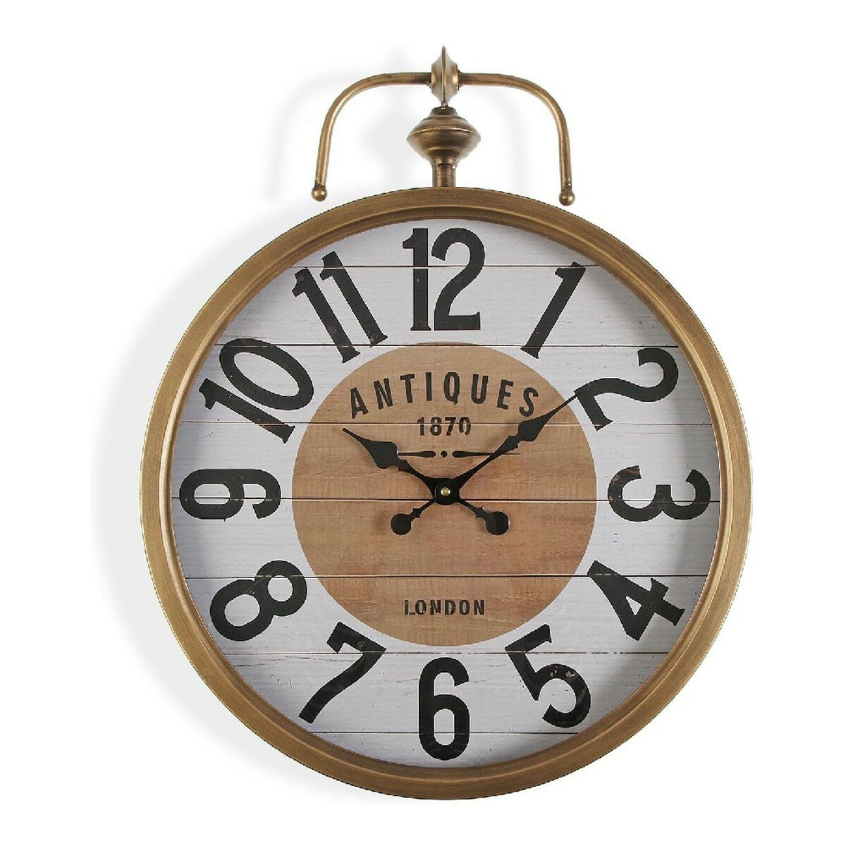 Väggklocka Versa Antiques Metall (6 x 60 x 48 cm) - 5