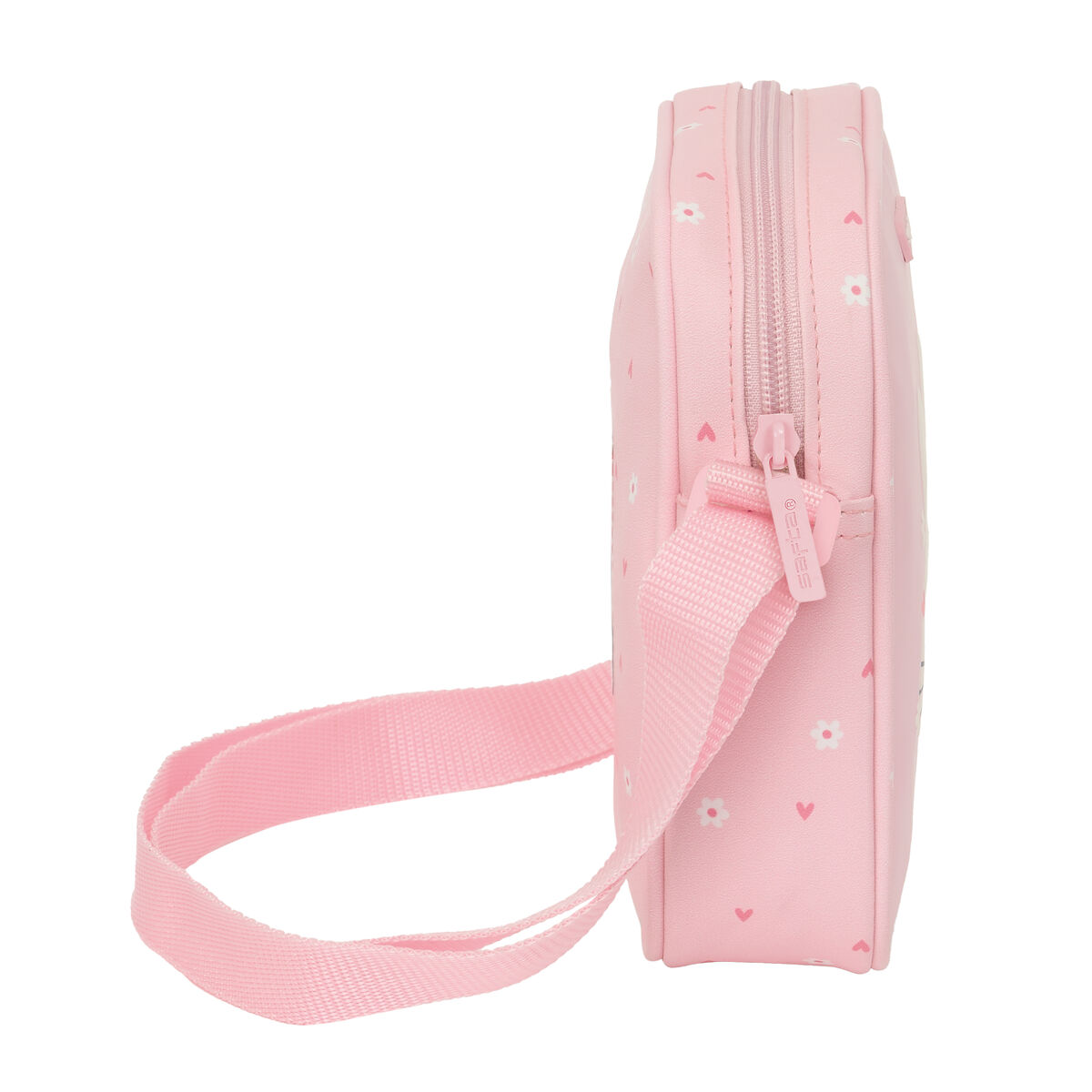 Axelväska Safta Kanin Rosa 16 x 18 x 4 cm - 2