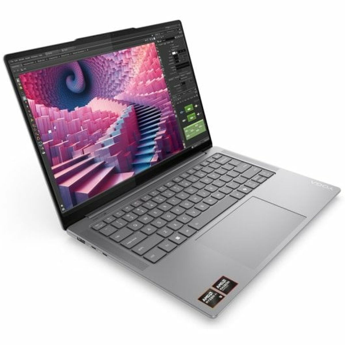 Bärbar dator Lenovo 14,5" 32 GB RAM 1 TB SSD Qwerty Spanska - 4