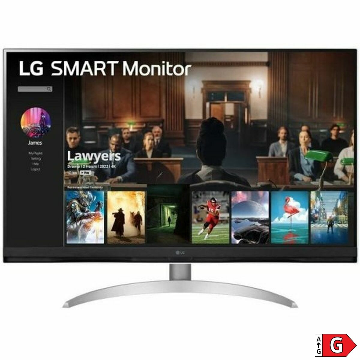 Monitor LG 32SQ700S-W 4K Ultra HD 31,5" 60 Hz - 2