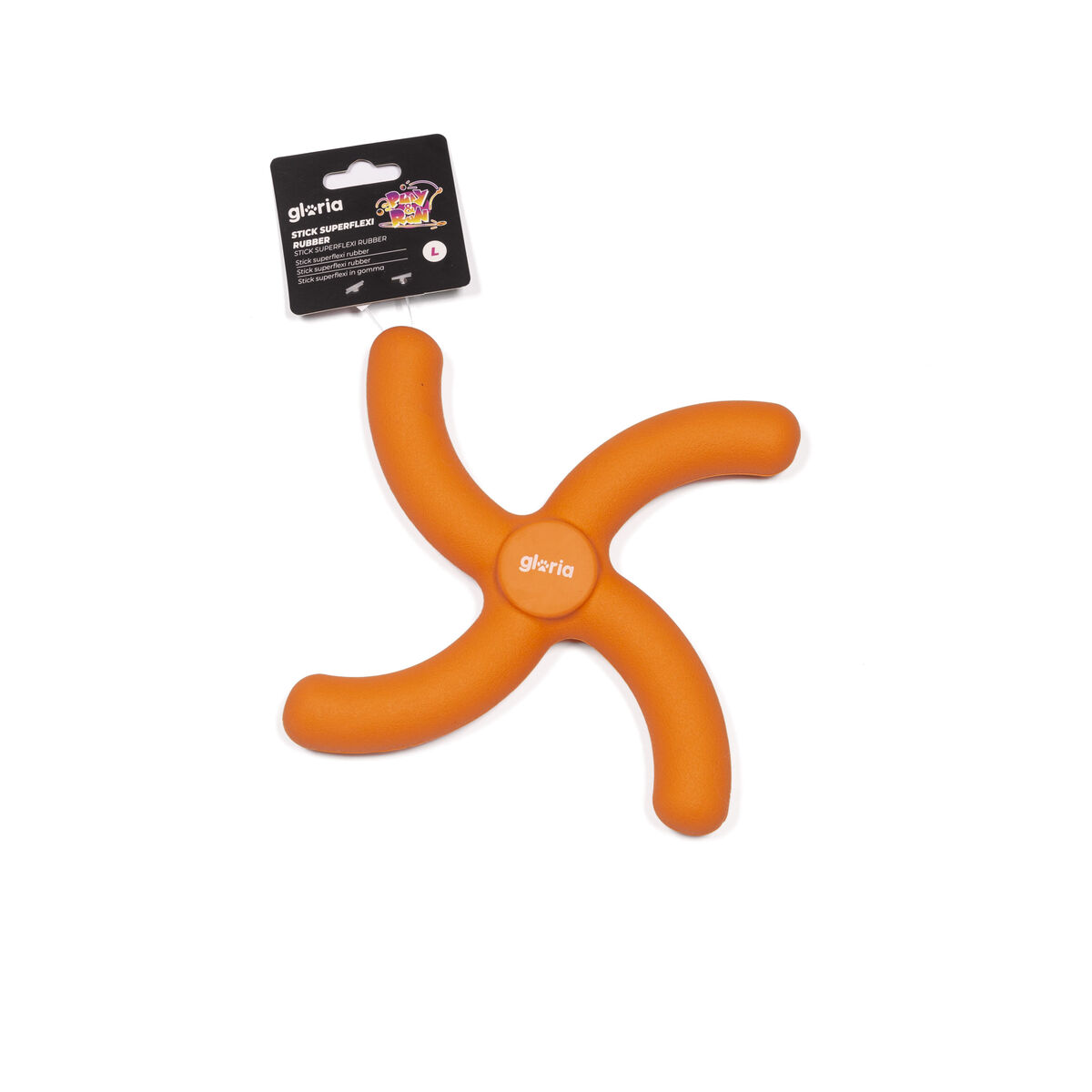Tuggleksak för hundar Gloria SUPERFLEXI Multicolour 24 cm - 7