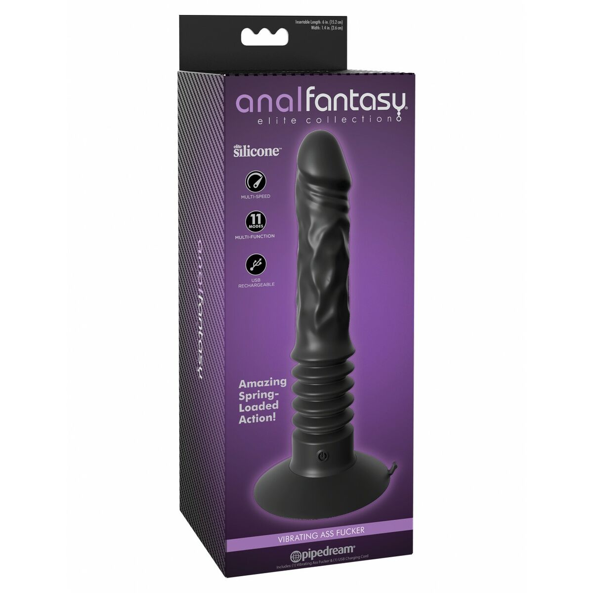 Anal vibrator Pipedream Anal Fantasy Elite Svart - 2