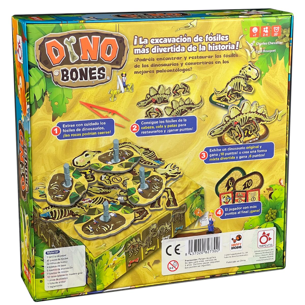 Utbildningsspel Dino Bones Mercurio HB0007 (ES) (ES) - 10