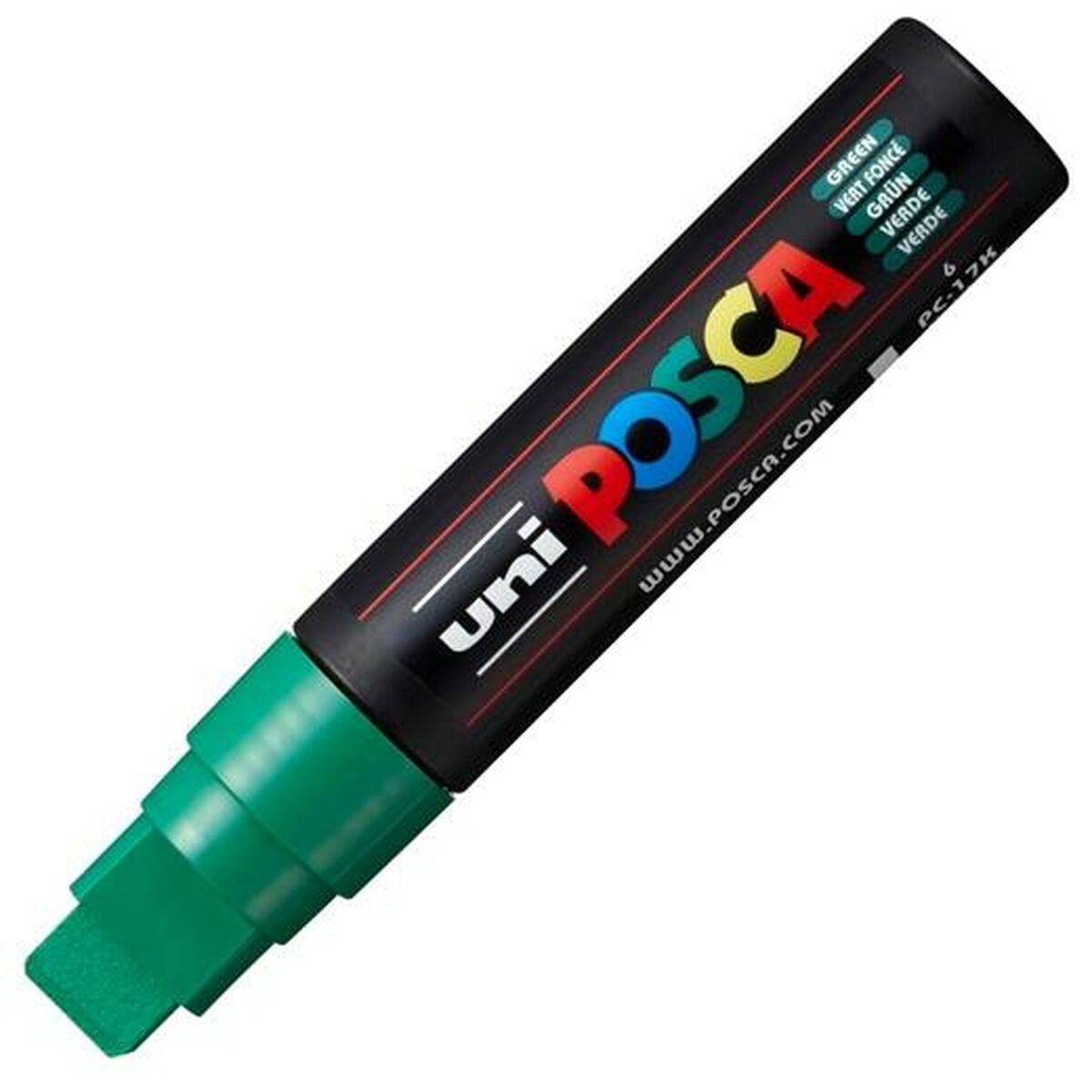 Tuschpennor POSCA PC-17K Grön (5 antal) - 2