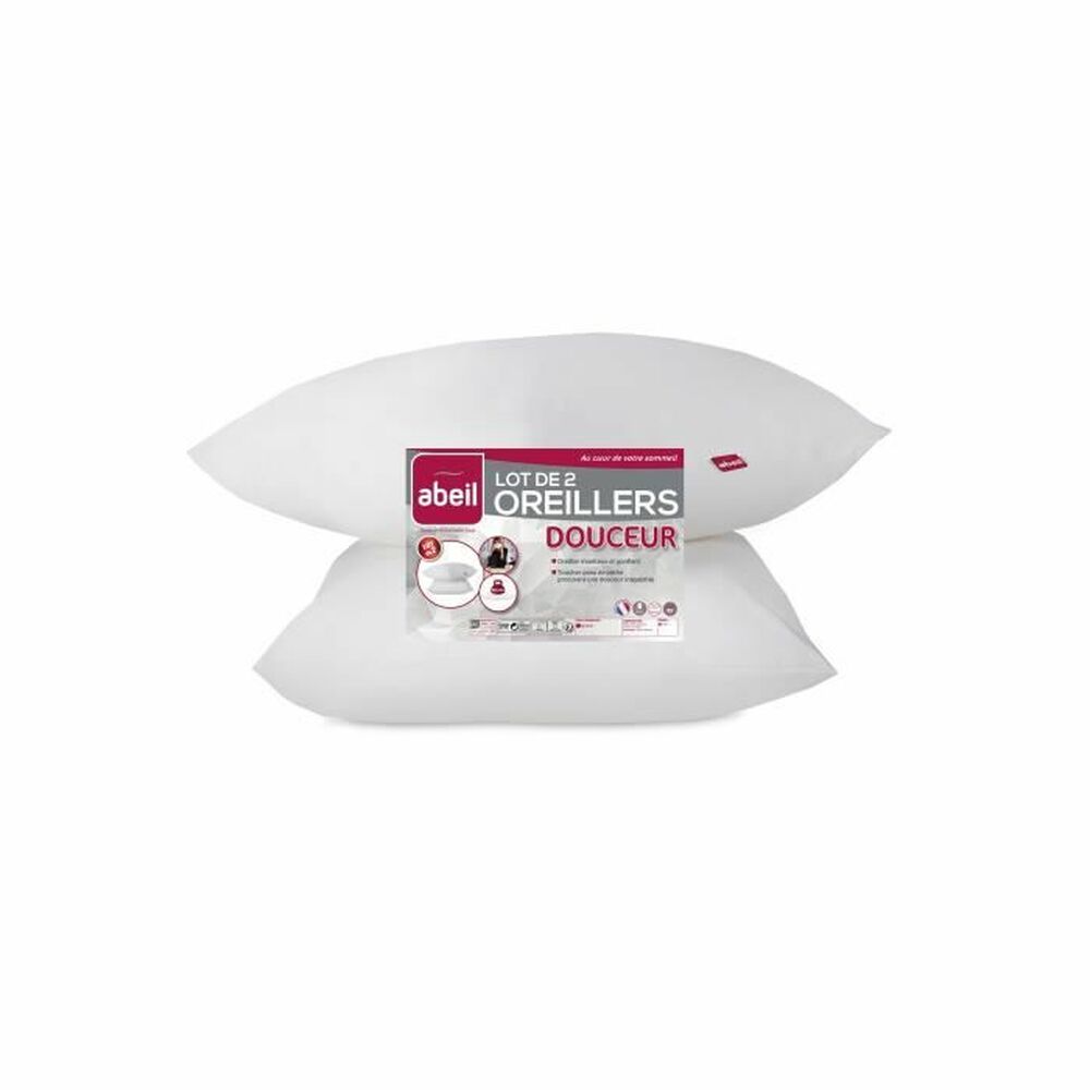 Kudden Abeil Vit 60 x 60 cm (2 antal)