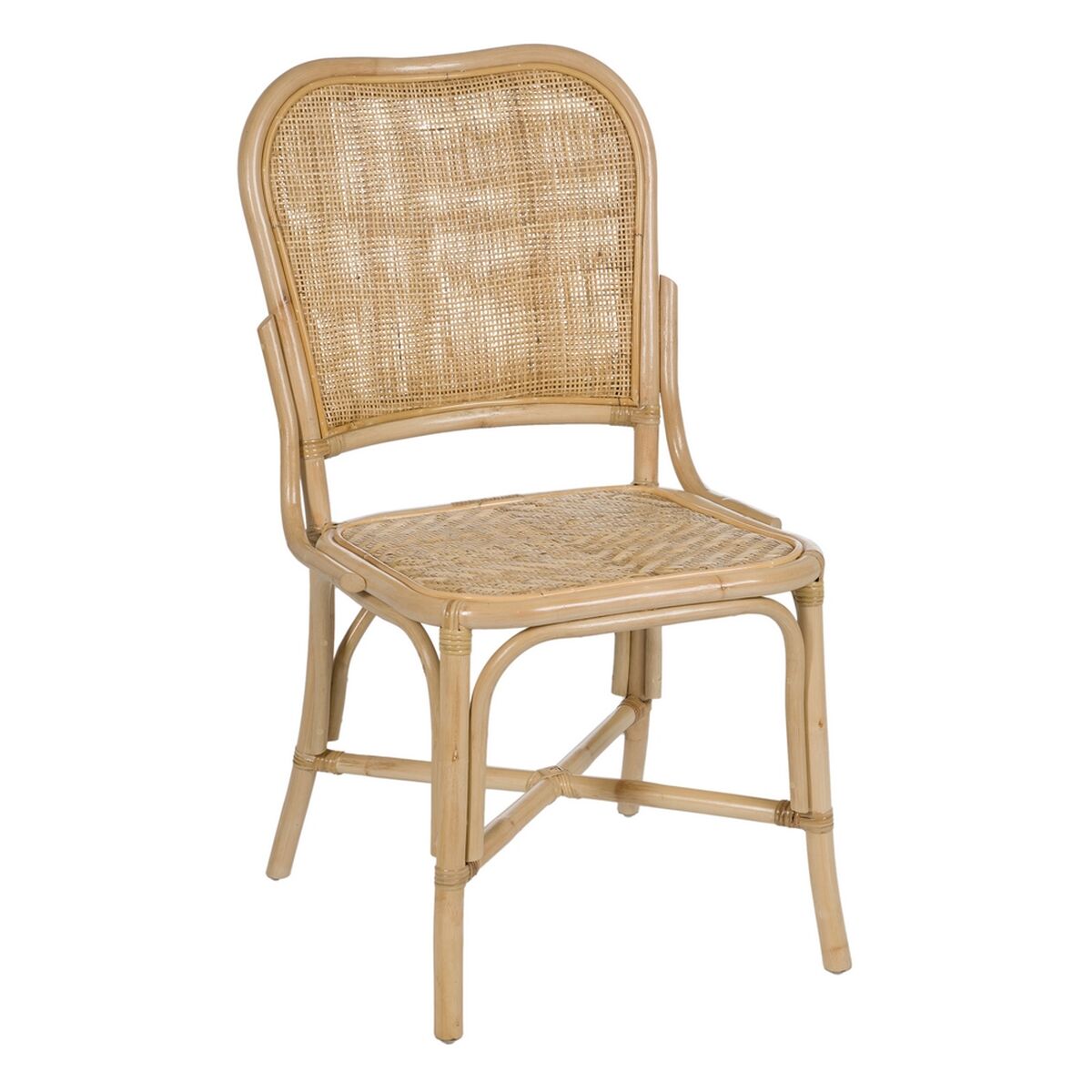 Matsalsstol Naturell Rattan 51 X 62 X 89 CM