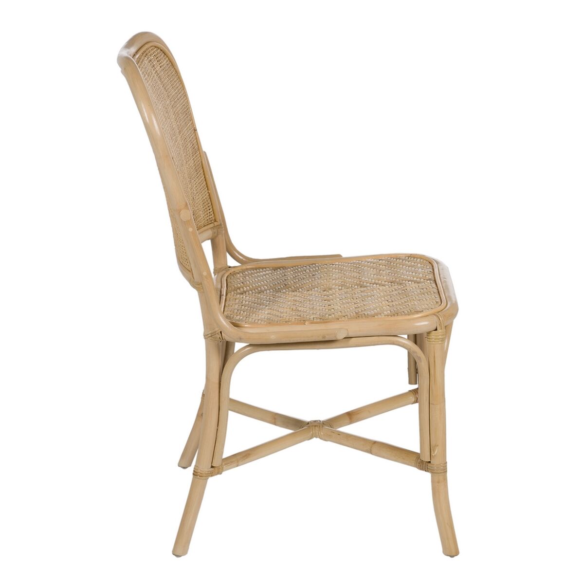 Matsalsstol Naturell Rattan 51 X 62 X 89 CM - 3