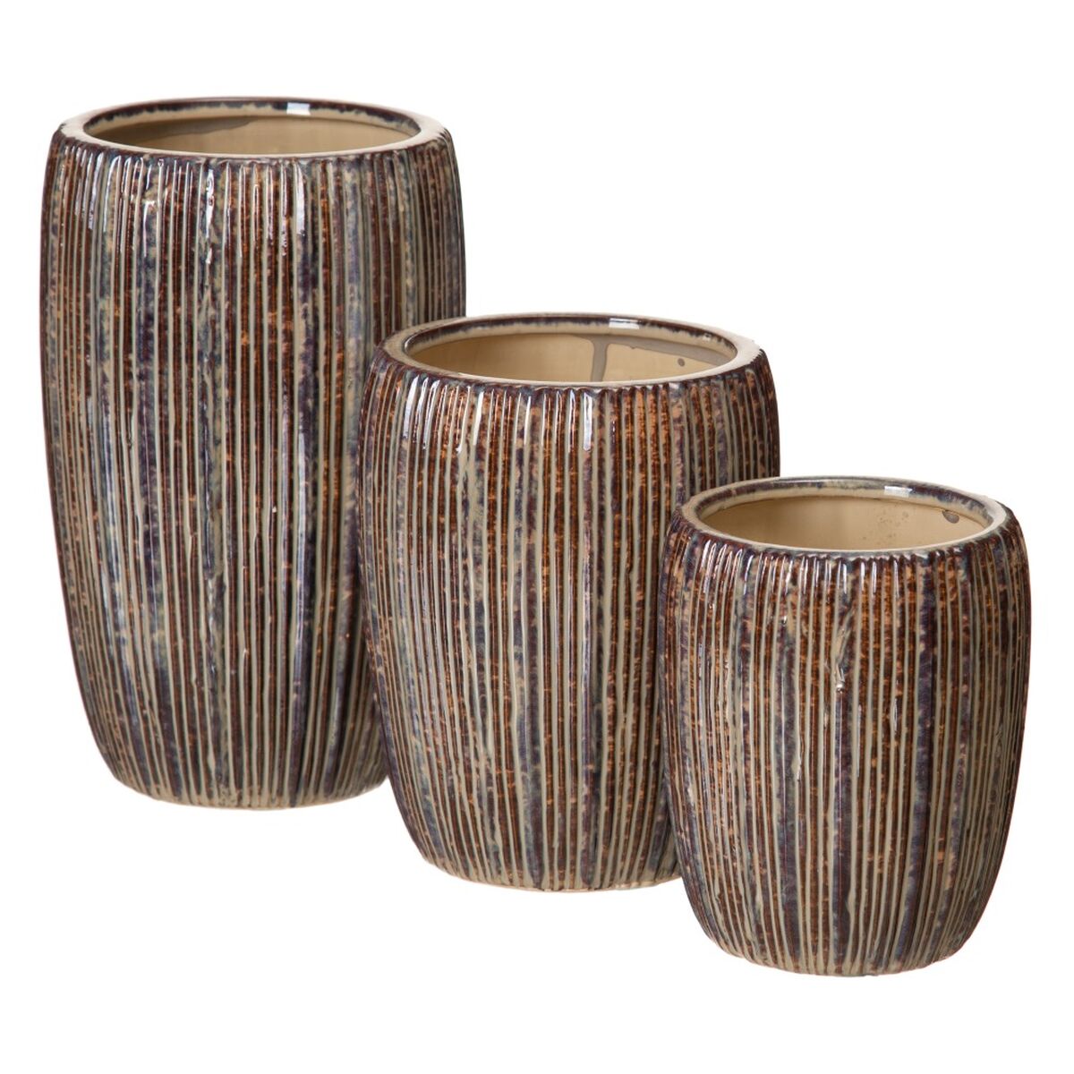 Vas 16 x 16 x 25,5 cm Keramik - 5