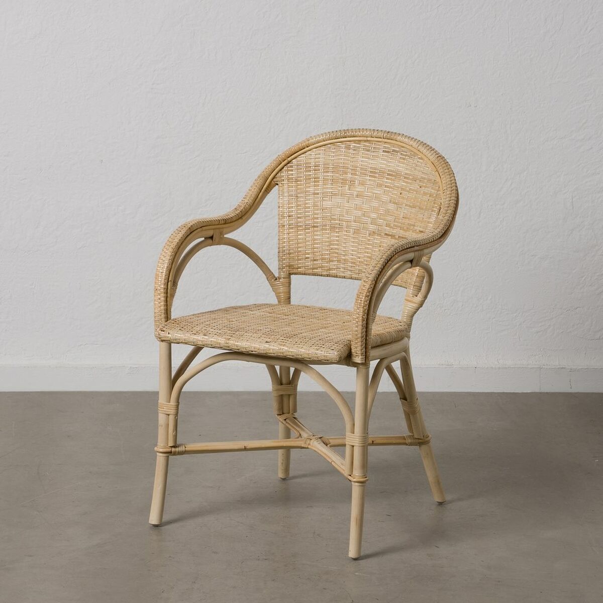 Matsalsstol Naturell Rattan 55 X 60 X 84 CM - 2