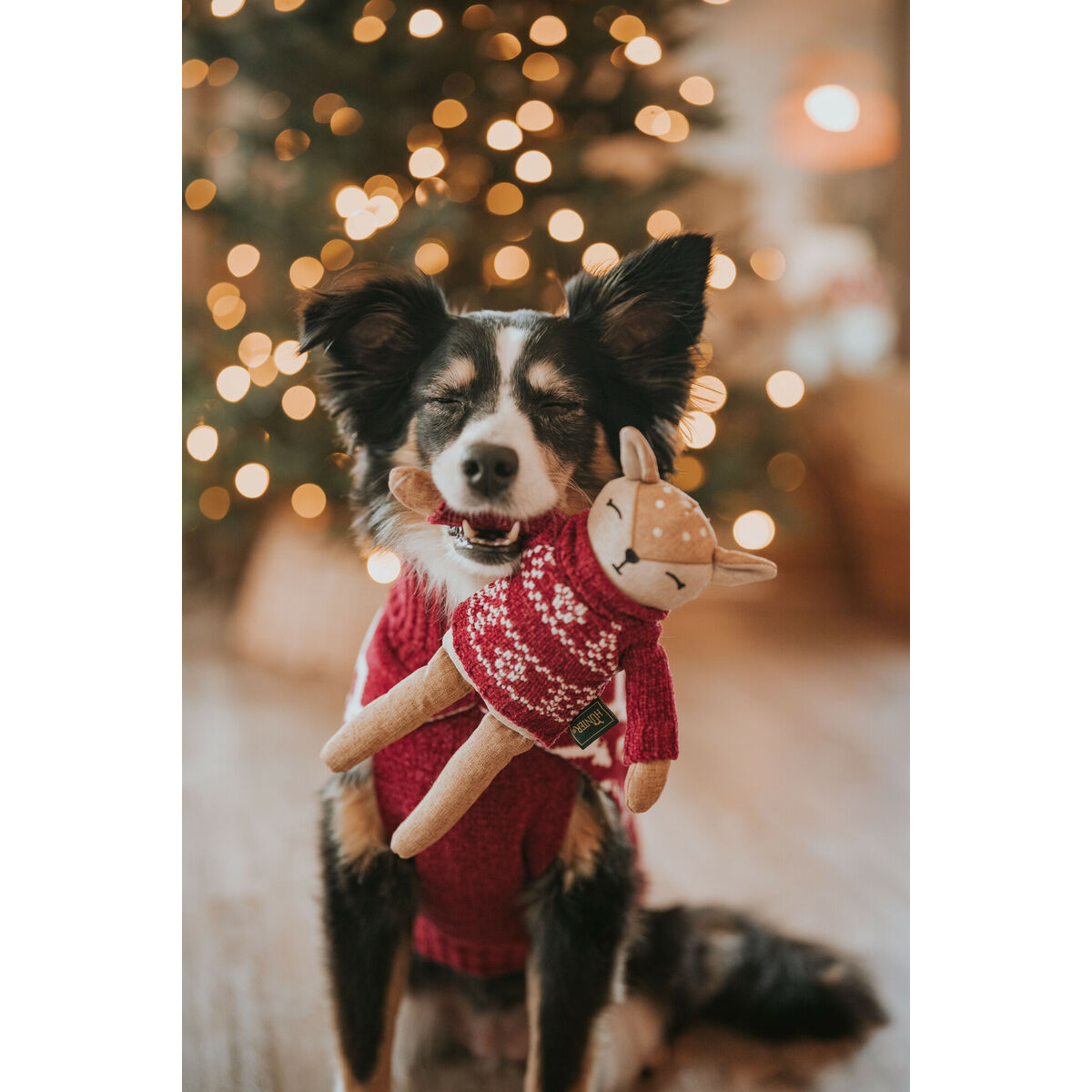 Mjuk leksak för hundar Hunter Birka Brun Polyester Rådjur - 4