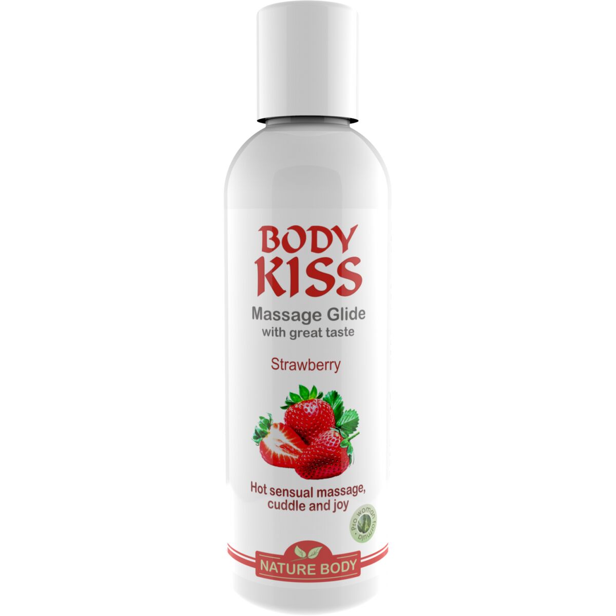Glidmedel Nature Body 100 ml Jordgubbe