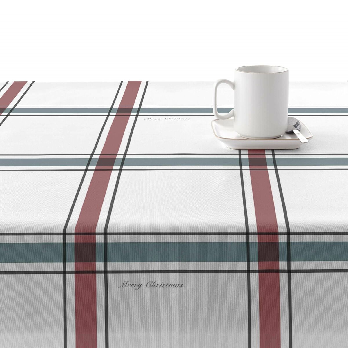 Fläckresistent bordsduk i harts Belum Elegant Christmas Multicolour 300 x 180 cm - 3