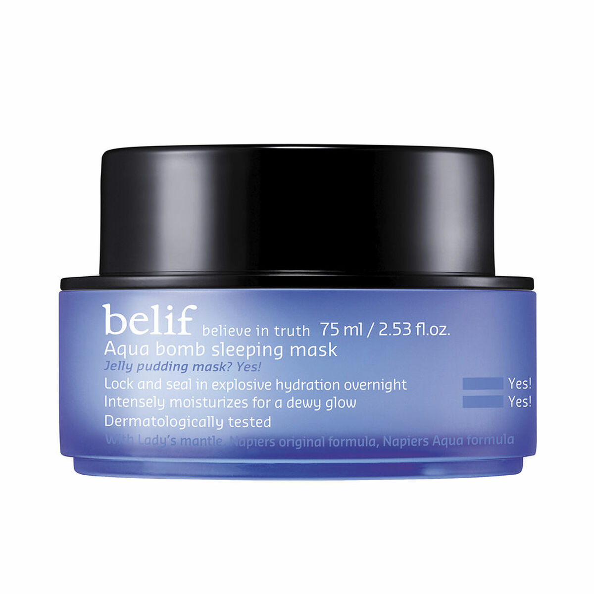 Fuktande nattmask Belif AQUA BOMB 75 ml