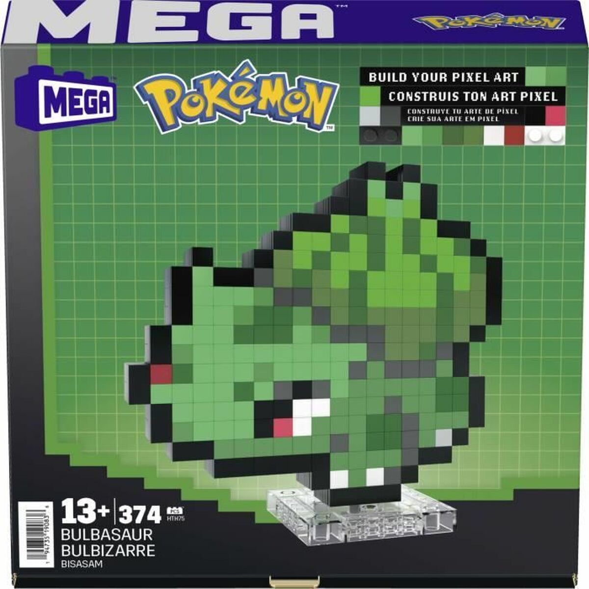 Byggsats MEGA BRANDS Bulbizarre Retro - 6