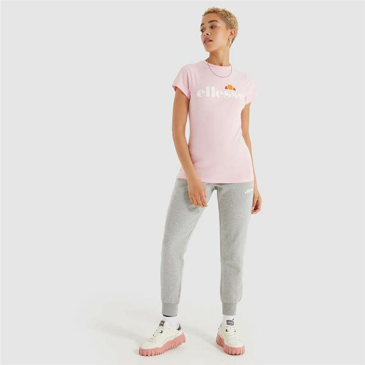 T-shirt med kortärm Dam Ellesse Hayes Rosa - 4