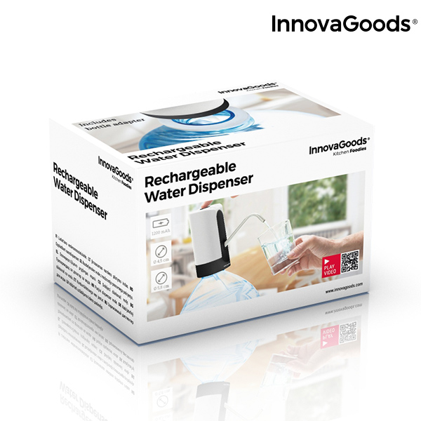 Automatisk och laddningsbar vattenautomat InnovaGoods - 2