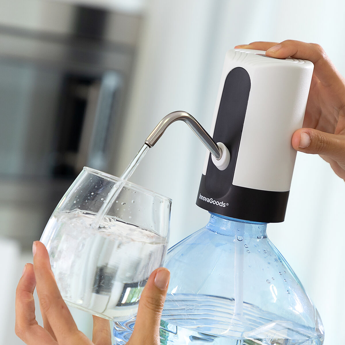 Automatisk och laddningsbar vattenautomat InnovaGoods - 21