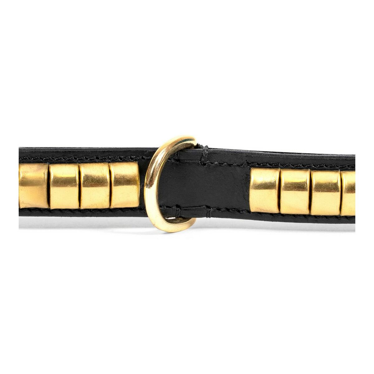 Hundhalsband Gloria Duna Svart Gyllene (55 x 2.5 cm) - 7