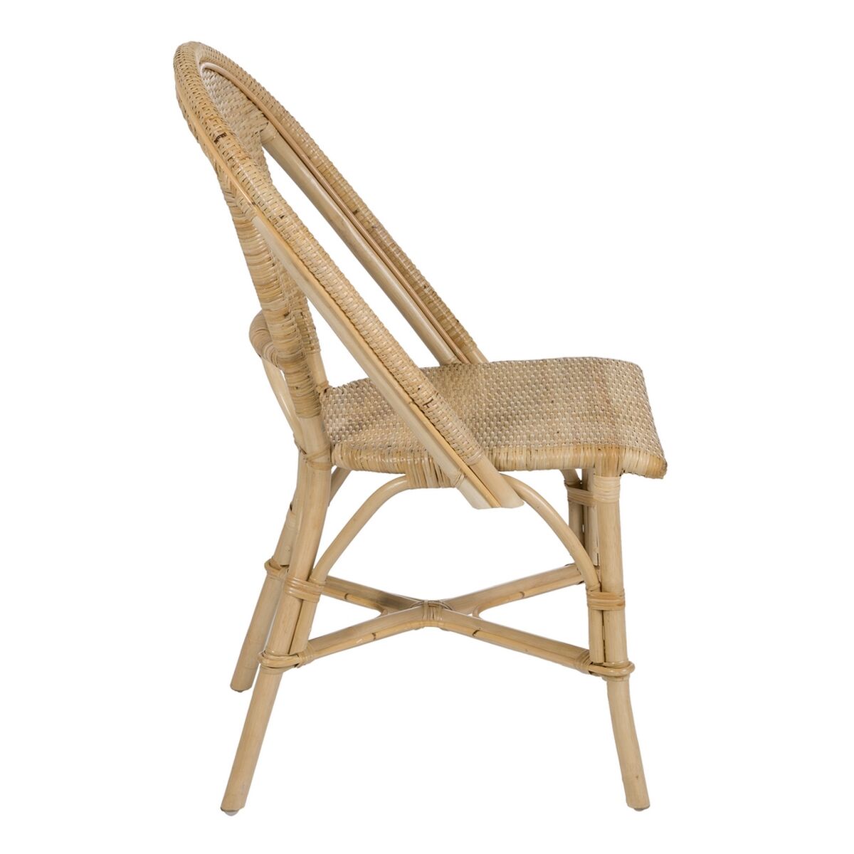 Matsalsstol Naturell Rattan 50 X 56 X 88 CM - 3
