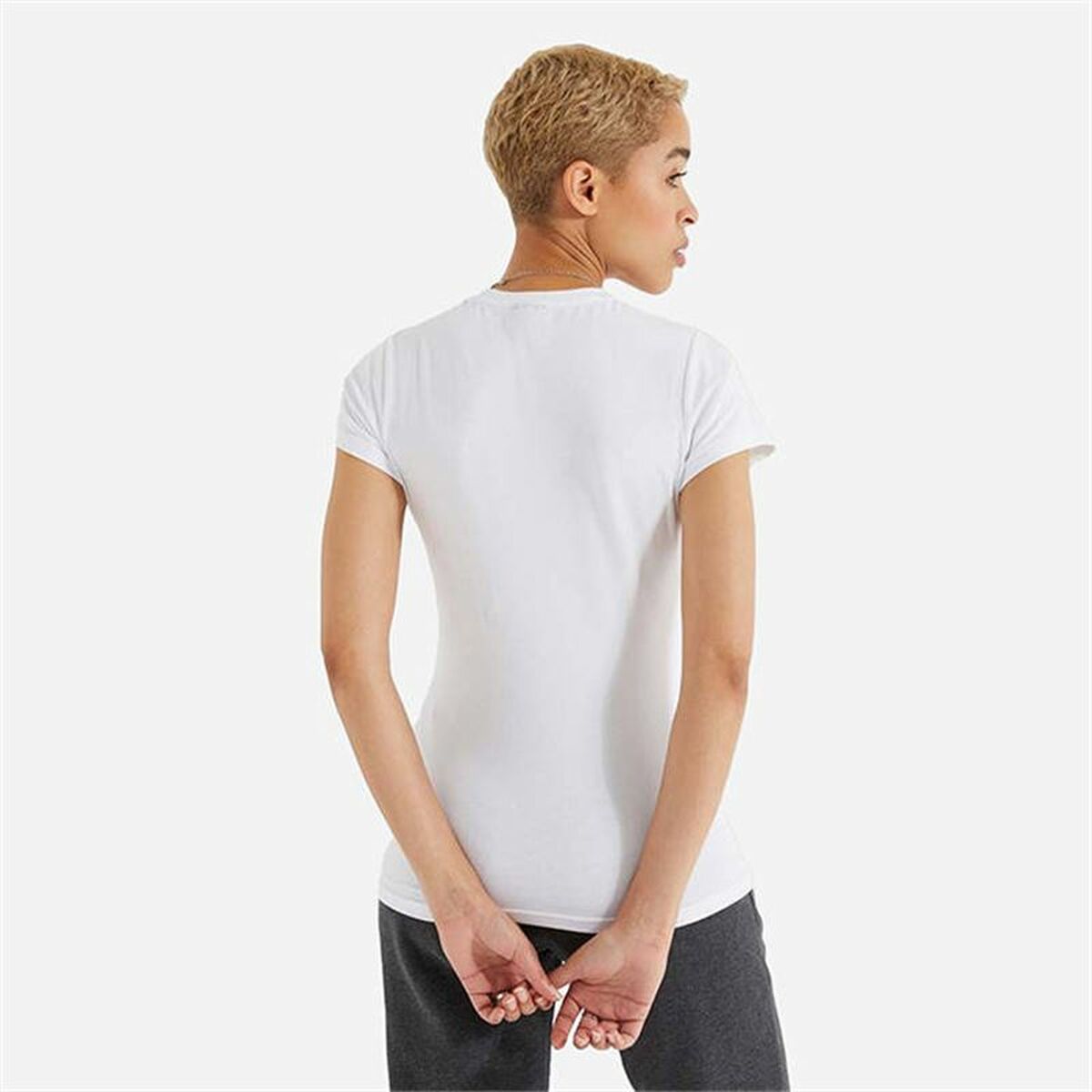 T-shirt med kortärm Dam Ellesse Hayes Vit - 2