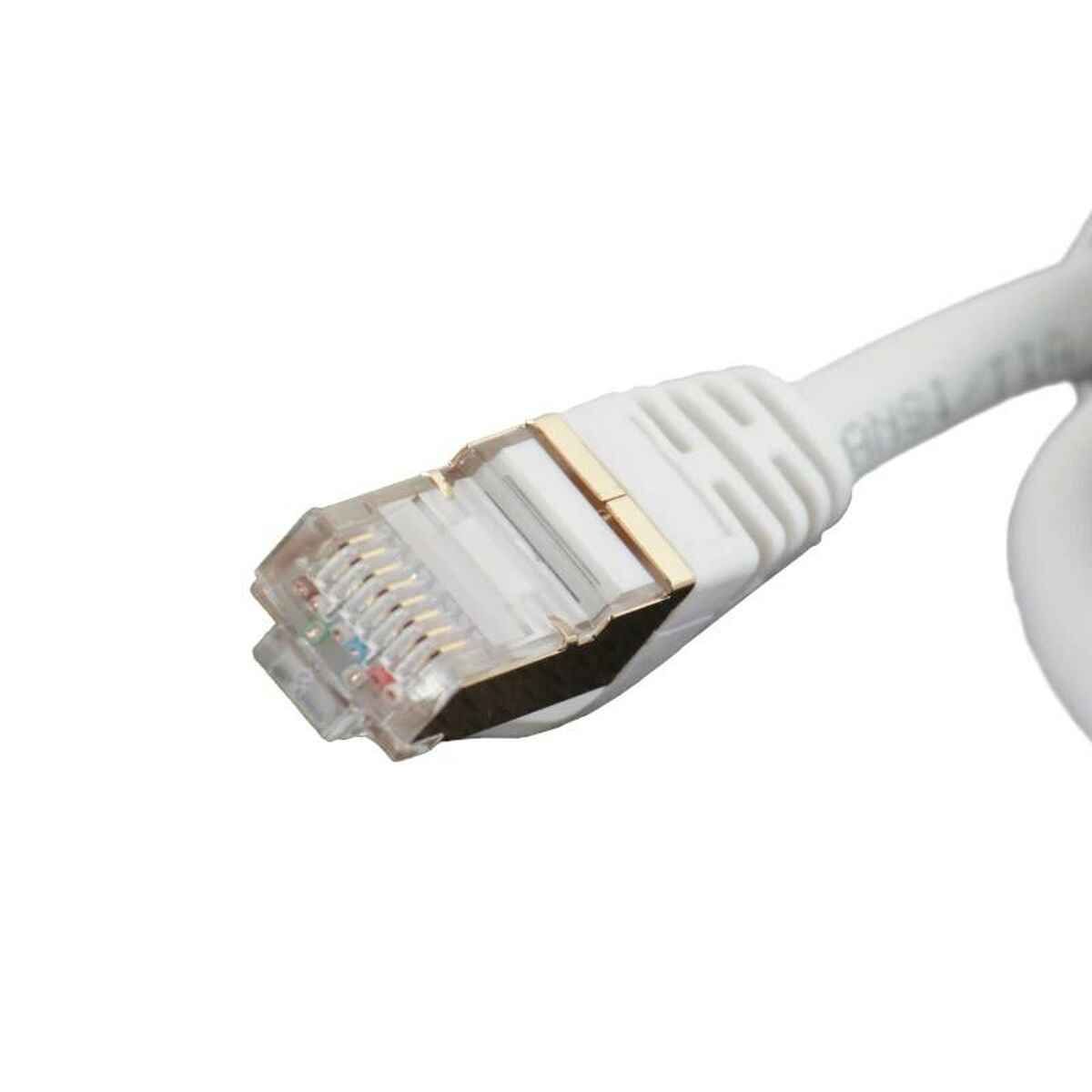Nätkabel FTP Styv Kategori 7 iggual IGG318638 Vit 5 m