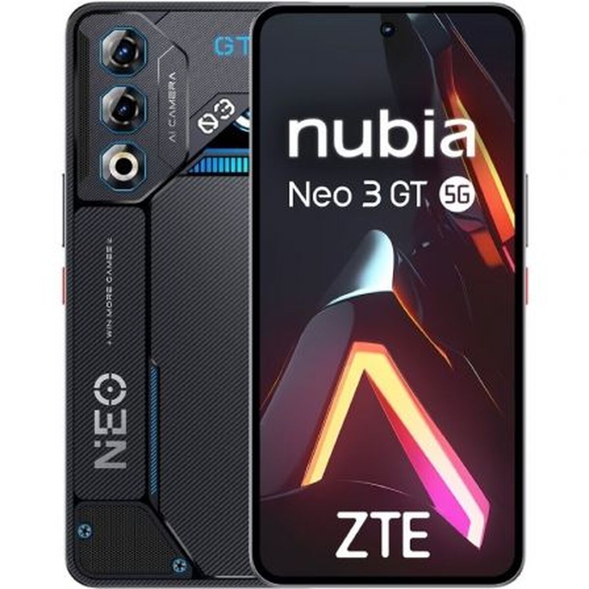 Smartphone ZTE Nubia Neo 3 GT Octa Core 12 GB RAM 256 GB Svart 6,8" - 2