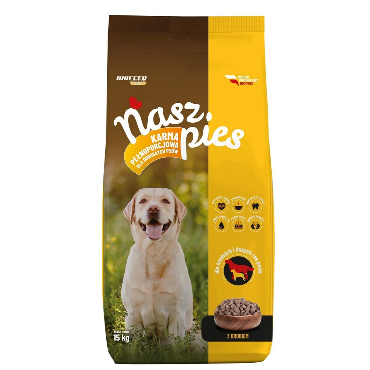 Foder Biofeed Fåglar 15 kg