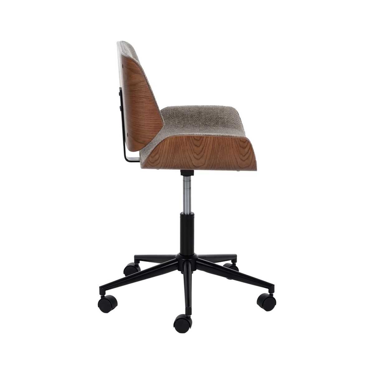 Kontorsstol Brun Svart Beige 54 x 61 x 88 cm - 3