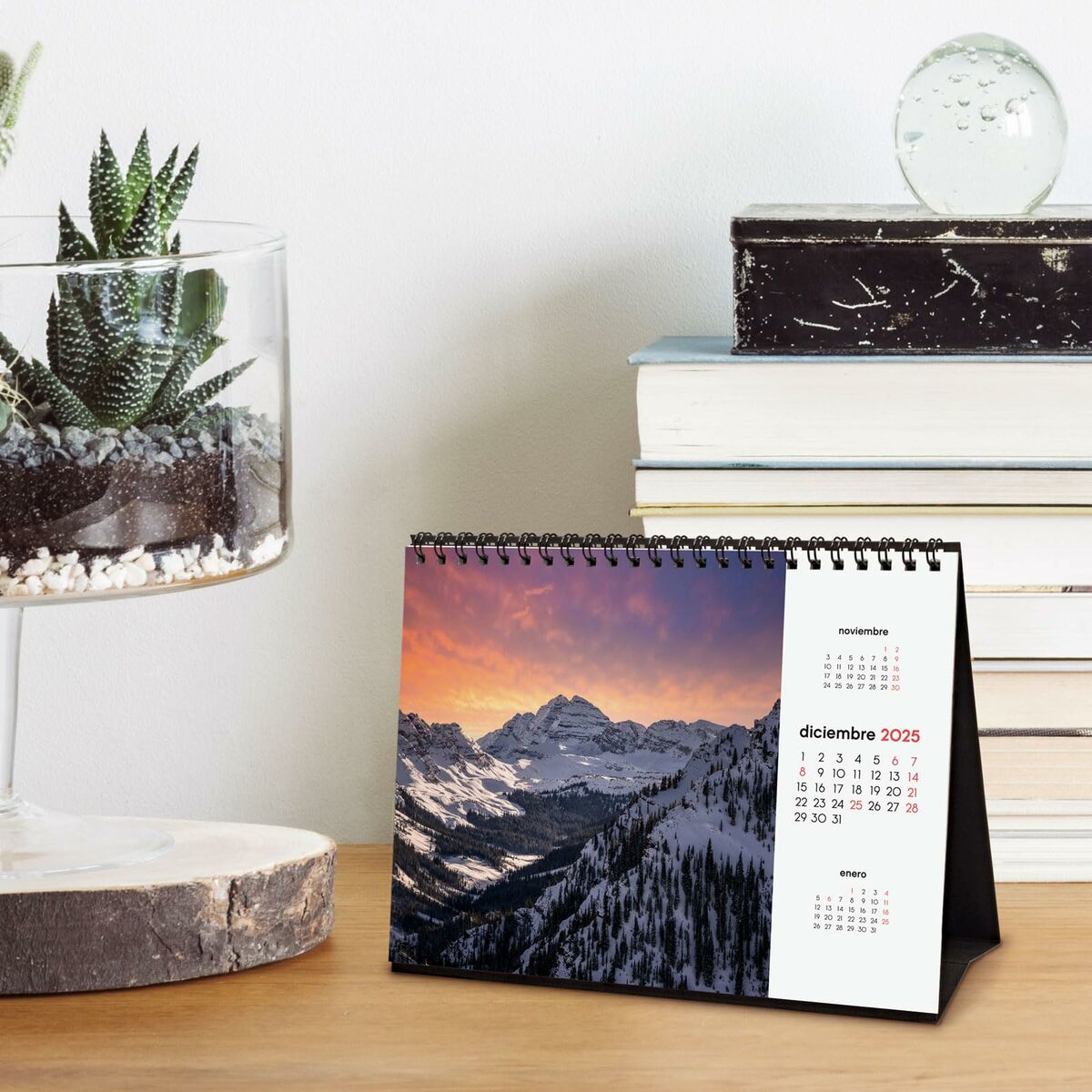 Skrivbordskalender Finocam ATARDECERES MÁGICOS Multicolour Papper 21 x 15 cm 2025 - 3