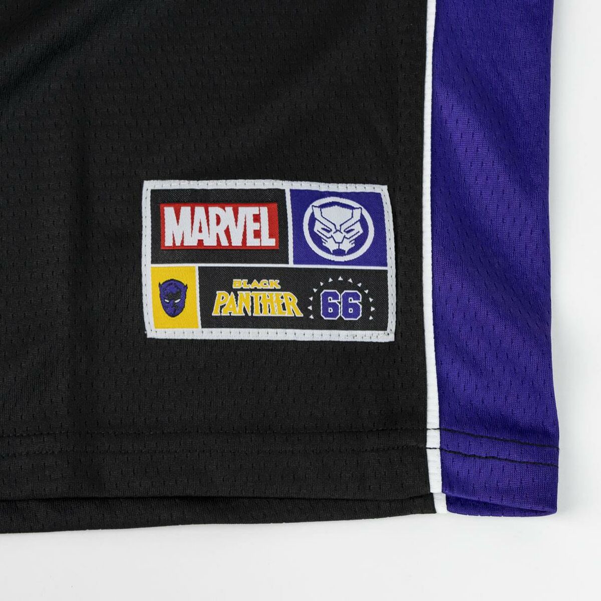 Baskettröja Marvel Svart Unisex - 4