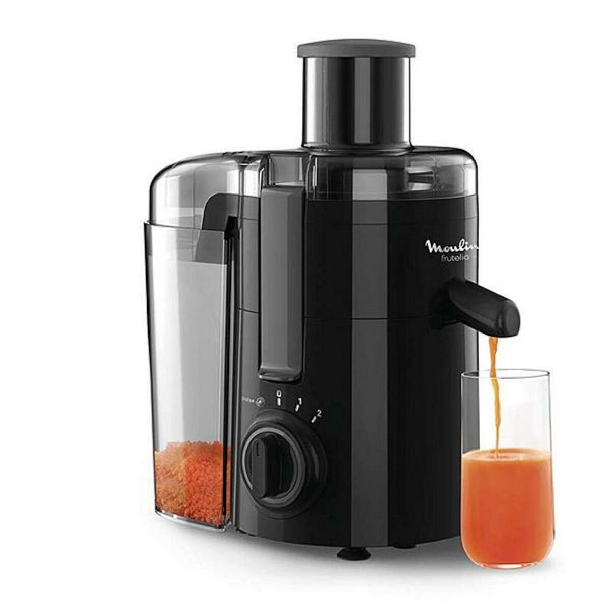 Mixer Moulinex JU370810 0,95 L 350W Svart Svart/Silvrig 350 W Negro - 5